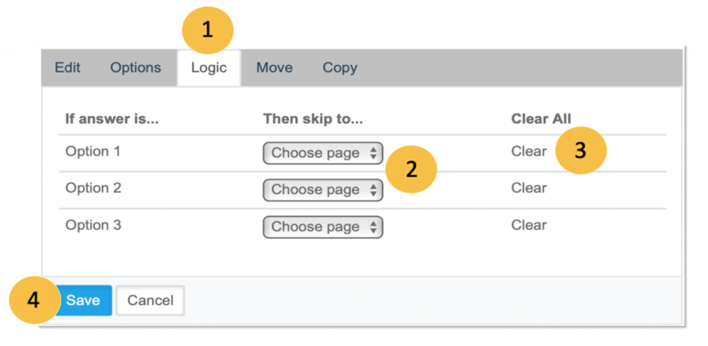 Adding a Skip Logic to a Question - Surview Help
