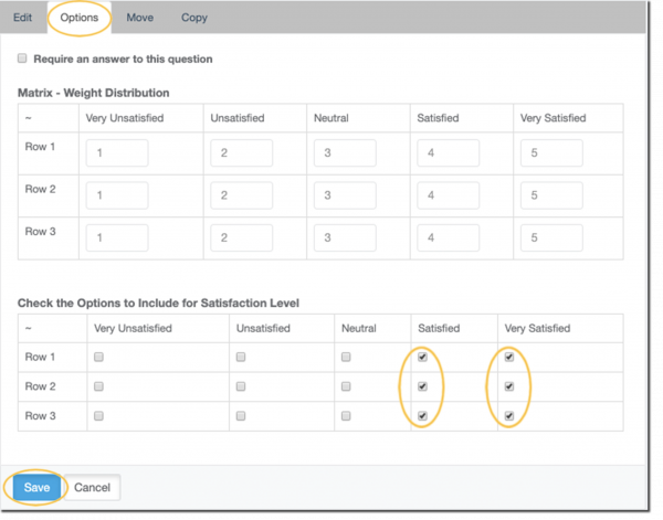 Matrix Rating Scale Question Type Surview Help